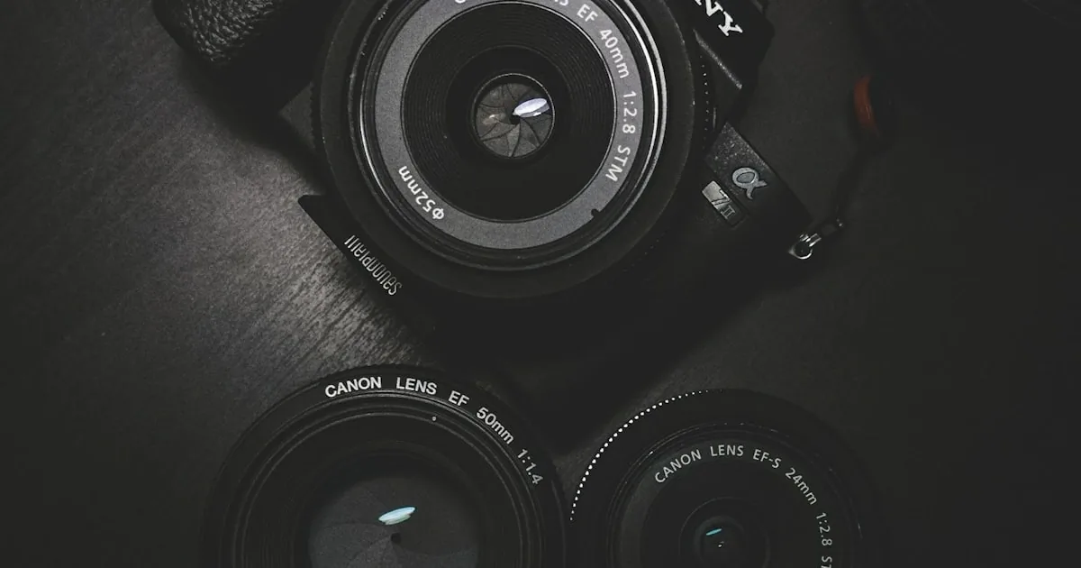 Camera and product on a white surface, standing in for Shopify product photography

---

# content